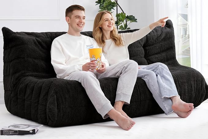 Bean Bag 3-Seater Chair Big Sofa Beanbag Chair - Image 7