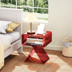 Acrylic Nightstand Side Table Modern Design Clear Home Decor Display End Table - Image 8