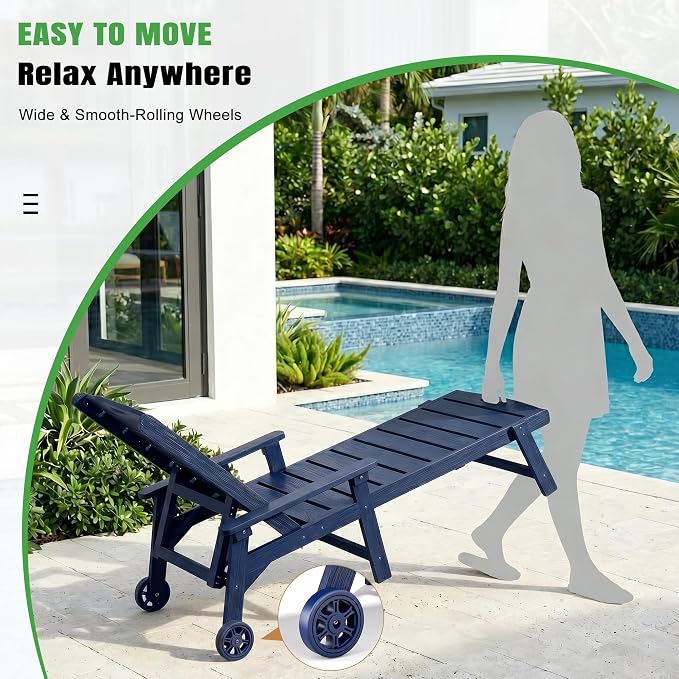 Outdoor Lounge Chair Set of 4 - Image 5