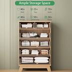 Fluted Dresser for Bedroom - Image 3
