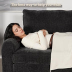 EASE MOOSE 88.5" Chenille Loveseat Couches - Image 5