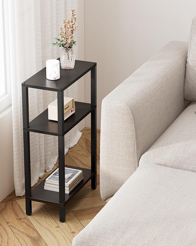 TUTOTAK Small Side Table, Narrow End Table, Skinny Sofa Table, Slim Nightstand - Image 7