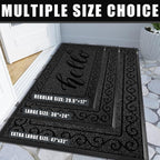 Yimobra Welcome Mats for Front Door 36x24, Heavy Duty Waterproof Outdoor Door - Image 5