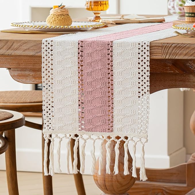 FEXIA Boho Table Runner Summer Home Decor - Image 6