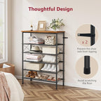 Tajsoon 6 Tier Free Standing Shoe Rack - Image 7