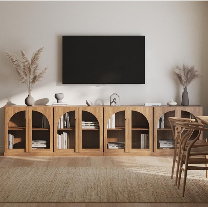 BELLEZE 4-Piece Modular TV Stand Set -Modern Entertainment Center - Image 6