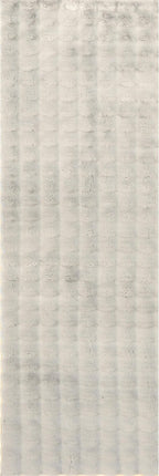 nuLOOM Jeni Grey Checkered Washable Runner Rug - Image 5