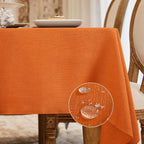 BALCONY & FALCON Rectangle Tablecloth Washable Wrinkle Resistant and Water by BALCONYFALCON