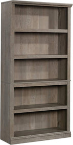 Sauder 5 Tier Book Shelf Wooden Bookcase Multipurpose Bookshelf by SAUDER%C2%AE
