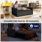 3 in 1 Convertible Sofa Bed, Love Seat Sleeper Bed - Image 9