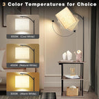PESRAE Floor Lamp with Table, Lamps - Image 2