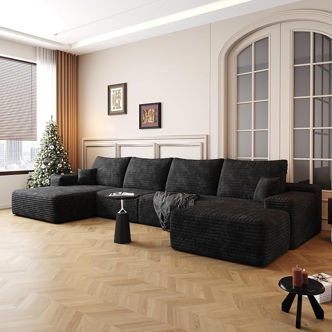 AUGOP 136" Sectional Couches for Living Room Modern Modular Sofa - Image 7