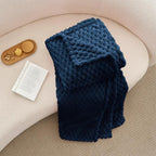 BEDELITE Navy Large Throw Blanket - Image 6