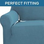 H.VERSAILTEX Armchair Cover High Stretch Sofa Slipcover 1 Piece Couch Covers - Image 5
