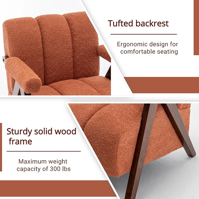 Mid Century Modern Accent Chair - Image 3
