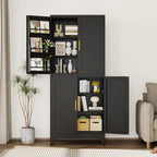GAIOUS 74.8" Tall Metal Food Cabinet, Storage Cabinets - Image 9