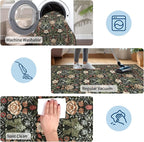 GarveeHome Washable Runner Rug 2x6, Non Slip Floral Kitchen Runner - Image 6