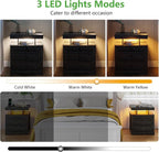 WOOVIVS Side Table Set of 2 - Image 6