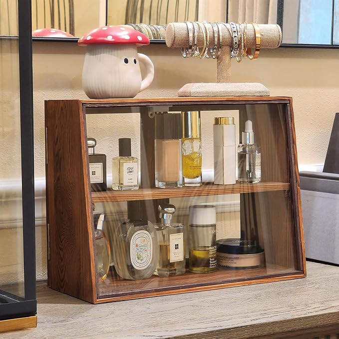 MOOCA Wood and Glass Display Case - Image 8