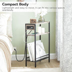 HOOBRO Small Narrow Side Table - Image 4