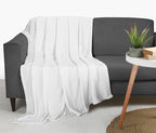 Utopia Bedding Ultra Soft Fleece Bed Blanket Throw Size White | Microfiber - Image 9