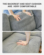 Belffin 45.6” Chenille Loveseat Module - Image 5