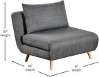 Flash Furniture Shaw Tri-Fold Convertible Sleeper Chair - Image 3