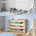 EXPERLAM Toy Storage Organizer, Toy Storage Shelf - Image 7