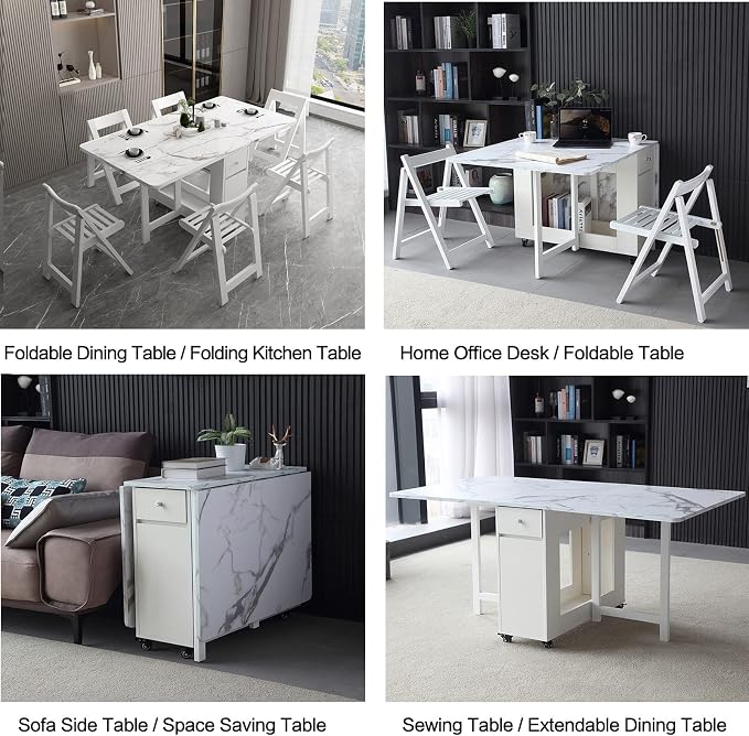 FUNROLUX Folding Dining Table - Image 9