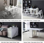 FUNROLUX Folding Dining Table - Image 9