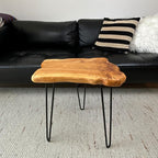 Natural Edge End Table, Live Edge Side Table - Image 3