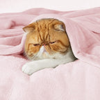Bedsure GentleSoft Pink Fleece Blanket - Image 2