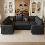 Belffin Modular Sectional Sleeper Sofa Bed - Image 6
