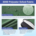 IASEAHK Outdoor Seat Cushion Set, Waterproof & Fade Resistant Patio Chair - Image 3
