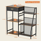 Jakyitvi Liquor Cabinet Bar for Home - Image 2