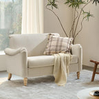 EcoHarbor Living 50.5" Mid-Century Modern Couch, Upholstered Sofa by ECOHARBOR