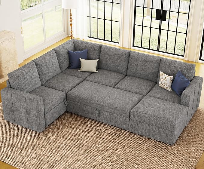Belffin Modular Sectional Sleeper Sofa by Belffin