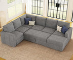 Belffin Modular Sectional Sleeper Sofa by Belffin
