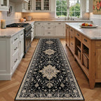 RELEANY Washable Area Rug, Runner 2'x7', Water Repellent, Pet Friendly by RELEANY