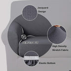 Turquoize 2 Piece Chair Covers Chair Slipcovers - Image 3