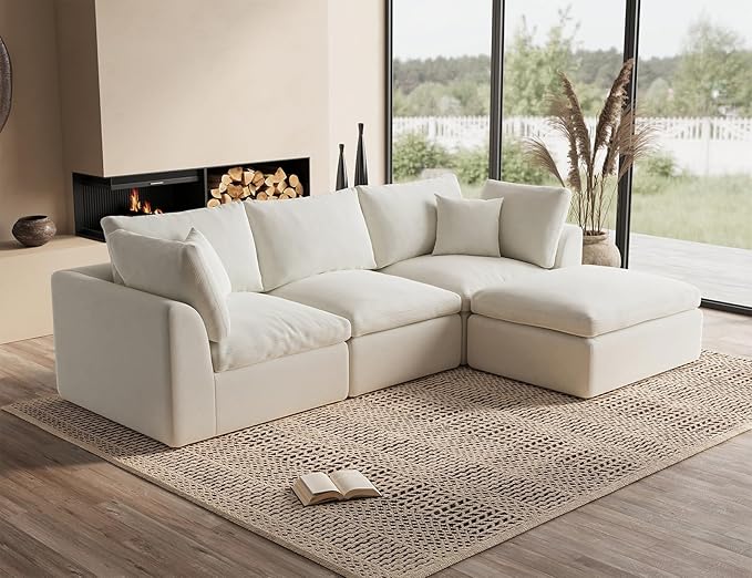 ohllob 110" Cloud Sectional Couches by Ohllob
