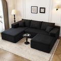 107.5" Cloud Modular Sectional Sofa by Settab