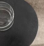 Kate and Laurel Dahl Modern Wooden Round Drink Table; 8 x 23; Black; - Image 5