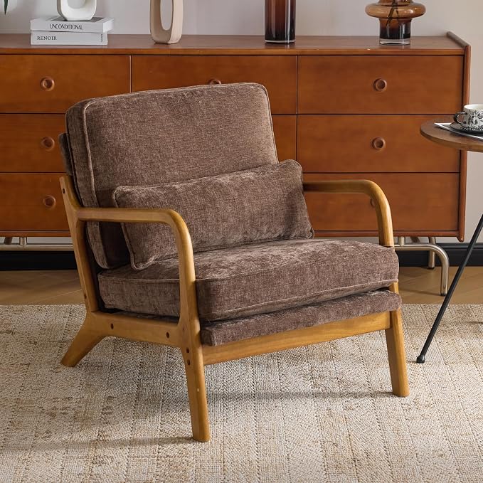 Karl home Mid Century Modern Accent Chair by Karlhome