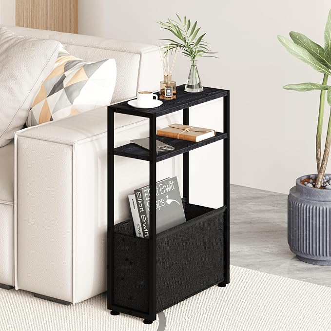 Leomonio Narrow Side Table, Slim Side Table by Leomonio