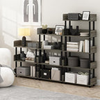 Furinno TURN-N-TUBE Display Shelf, 3-Tier Storage Shelves - Image 2