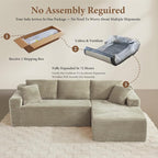 96" Sectional Couches for Living Room Cloud Couch Sofa - Image 5