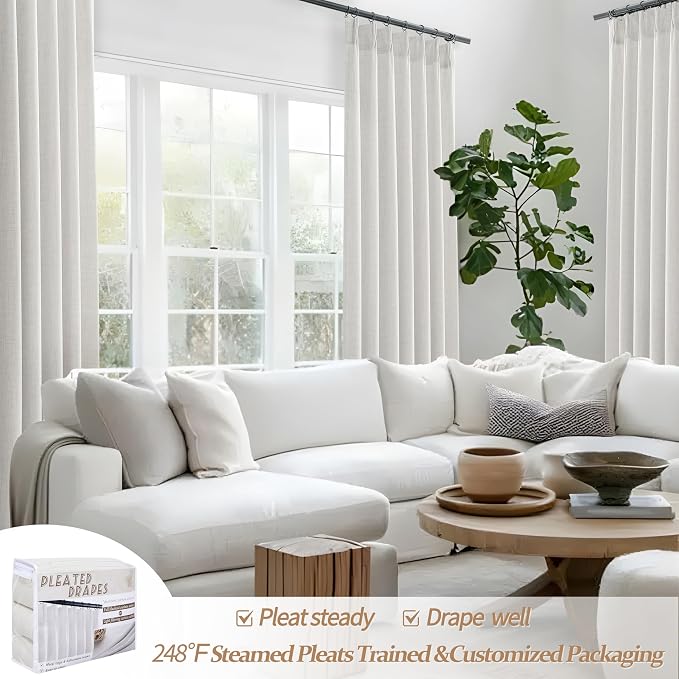 Custom Extra Long 105 Inch Floor to Ceiling Curtains - Image 6