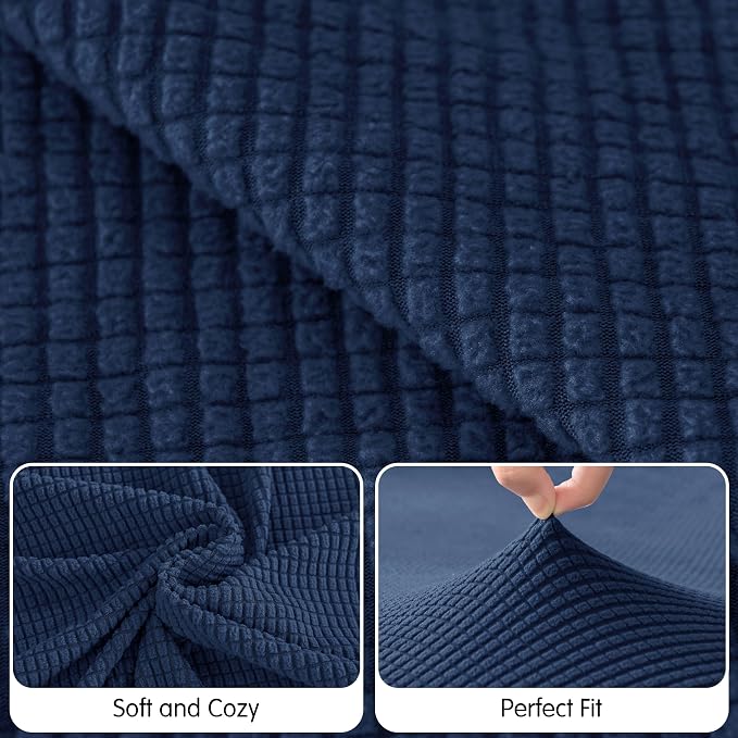 Hokway Stretch Chaise Cover Individual Couch Cushion Slipcovers Reversible - Image 4