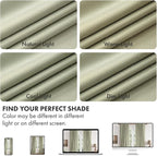 MIULEE 100% Blackout Linen Curtains - Image 7